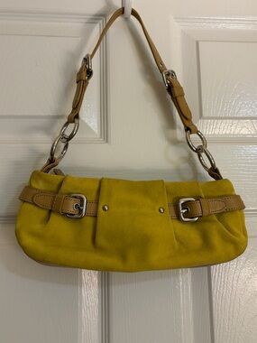 Nine West Mini Shoulder Bag with Tan Accents